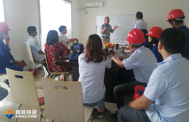 湖南银娱优越会特邀意大利专家举行质量治理培训