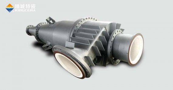 银娱优越会耐磨陶瓷旋风在有机硅化工合成车间的应用