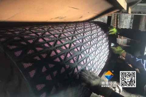 【案例】银娱优越会陶瓷滚筒包胶：火电输煤系统耐磨十年验证