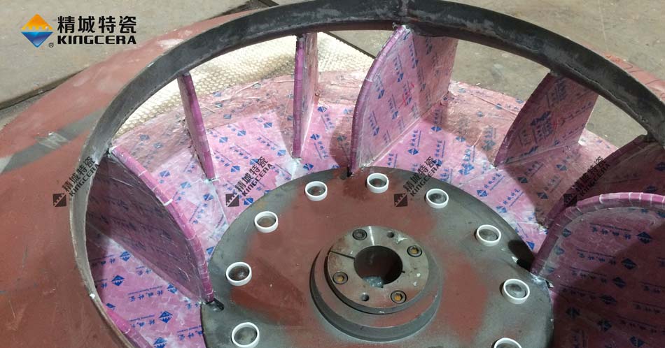 湖南银娱优越会耐磨陶瓷风机叶轮-陶瓷风机叶片-陶瓷风机